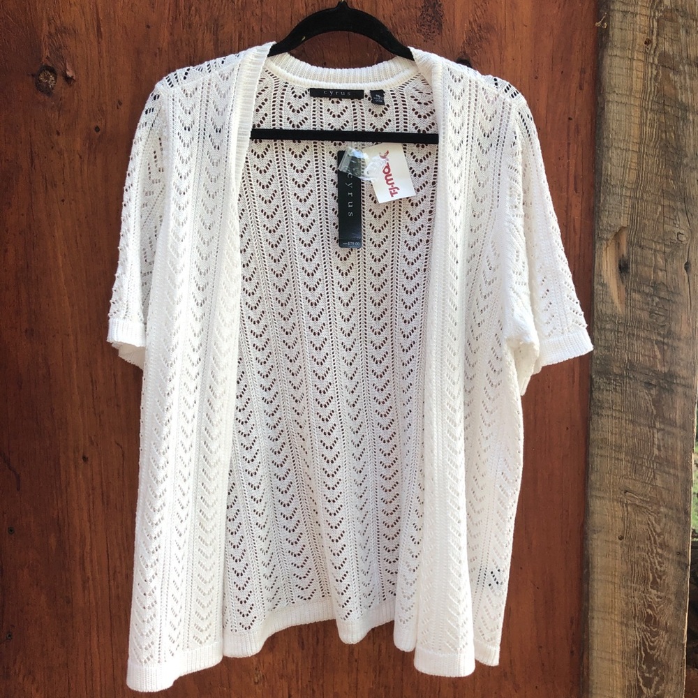 Cyrus Knit shortsleeved Cardigan